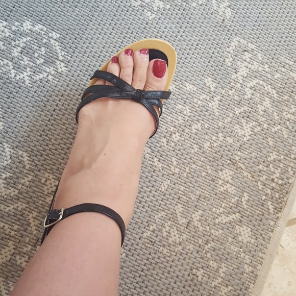 Carrini high heeled ankle strap sandals - Picture 6 of 8